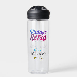 Vintag Retro Typografie Design -20-Oz Trinkflasche