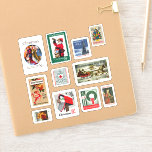 Vintag Retro US Christmas Postage Briefmarke Set Aufkleber<br><div class="desc">Ein ausgewähltes Cut-out Vinyl Aufkleber Set alter Postage Briefmarke aus dem US-öffentlichen Bereich mit Weihnachtsabbildungen. Von den frühen 1900ern bis in die 1970er Jahre. Perfekt für das Arbeiten wie Scrapbooking,  Junk Journals,  Bullet Journals und vieles mehr. Haftungsausschluss: nicht als Briefmarke zu verwenden!</div>