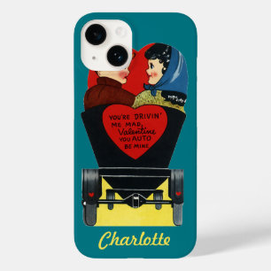 Vintag Retro Valentinstag, Liebe und Romantik Case-Mate iPhone Hülle