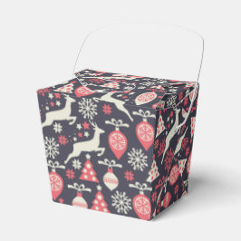 Vintag Retro Weihnachtsfeiertag Geschenkschachtel