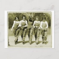 Vintag Retro Women Kitsch Jeans Overalls Girls