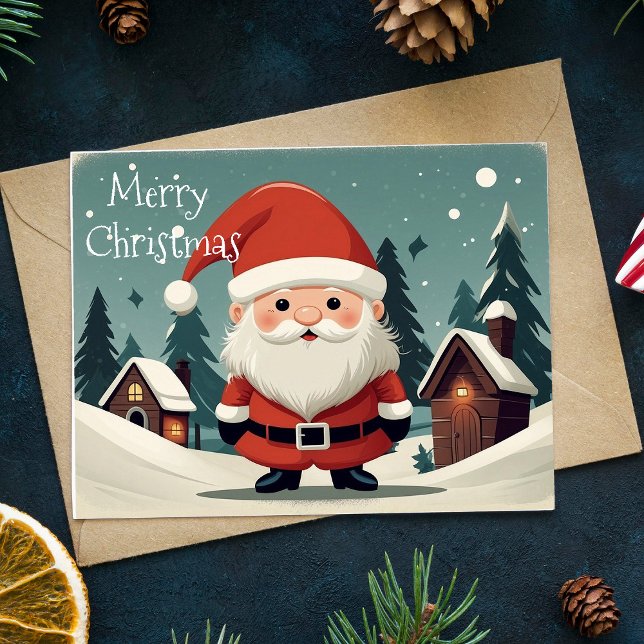 Vintag Retro Zwarf Weihnachten geklappt Weihnachte (Von Creator hochgeladen)