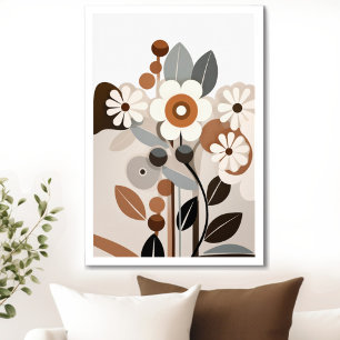 Vintag Retrofloral Poster