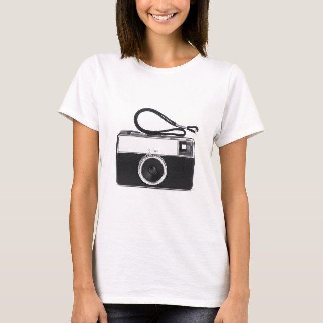 Vintag | Retrol Pocket Camera T-Shirt (Vorderseite)