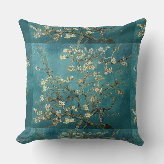 Vintag Reversible Van Gogh Almond Blossom Kissen (Vorderseite)