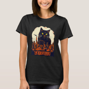 Vintag Riant Kitty Cat Catzilla T-Shirt