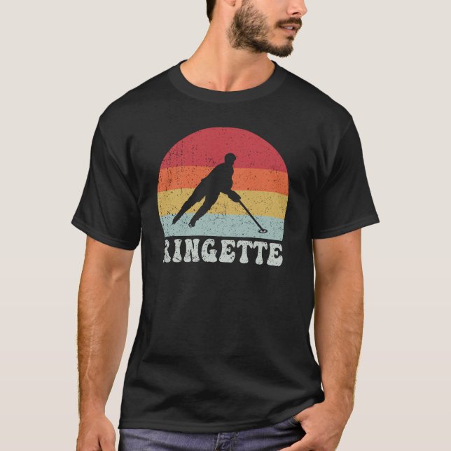Vintag Ringette T-Shirt (Vorderseite)