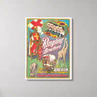 Vintag Ringling Brothers Circus Poster