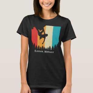 Vintag Rjukan Norway Rock Climbing Bouldering Mou T-Shirt