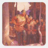 Vintag Robin Hood und Seine frohen Männer von NC W