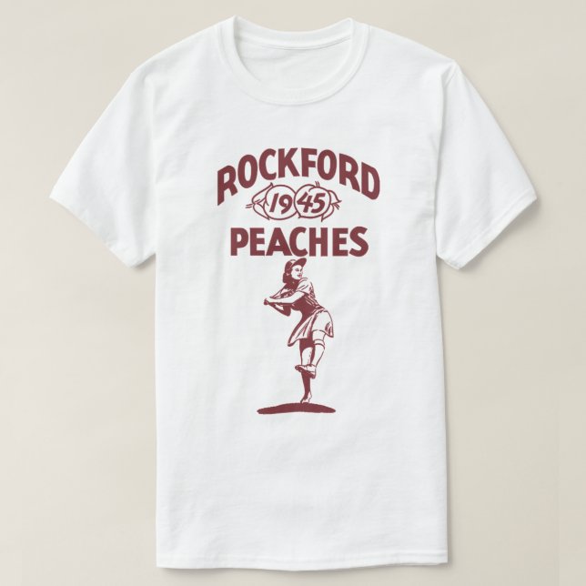 Vintag Rockford Peaches Promo T-Shirt (Design vorne)
