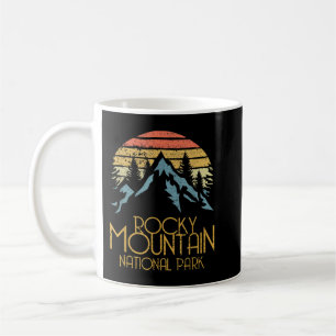Vintag Rocky Mountains Nationalpark Colorado Ret. Kaffeetasse