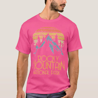 Vintag Rocky Mountains Nationalpark Colorado Ret. T-Shirt