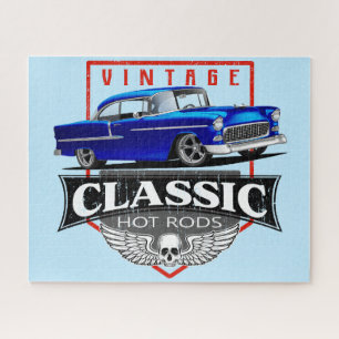 Vintag Rod Jigsaw Puzzle 1955 Street