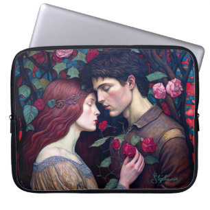 Vintag Romance Lovers Couple Laptopschutzhülle