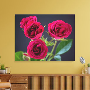 Vintag Romance Wrapped Canvas Leinwanddruck