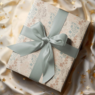 Vintag Romantische Muster floral Geschenkpapier