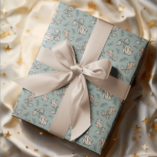 Vintag Romantische Muster floral Geschenkpapier