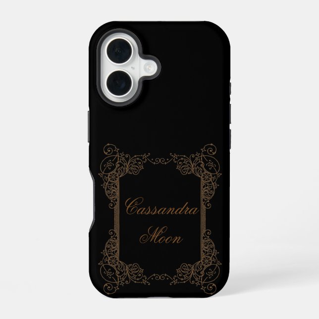 Vintag-Romantische Steampunk-Messe iPhone 16 Hülle (Rückseite)