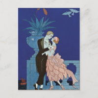 Vintag Romantisches Paar ~ "Oui"