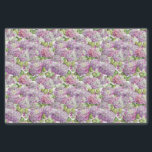 Vintag rosa Lavendel Hydrangea Blumenmuster Seidenpapier<br><div class="desc">Dieses Vintage Papiertuch ist mit romantischen Blume in Rosa und Lavendel-Hydrangea ausgestattet. Ideal für Hochzeitsgeschenk-Wraps oder für handwerkliche Projekte,  einschließlich Decoupage. Entworfen von weltberühmten Künstler ©Tim Coffey.</div>