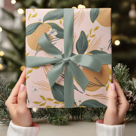 "Vintag rosa Muster | Retro-Geschenkwrap Geschenkpapier