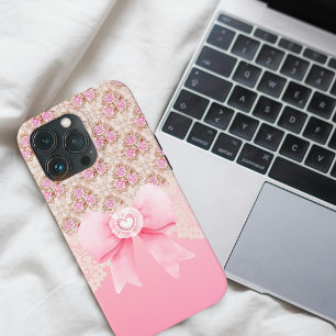 Vintag Rosa Rose Case-Mate iPhone Hülle