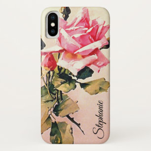 Vintag Rosa Rose Case-Mate iPhone Hülle