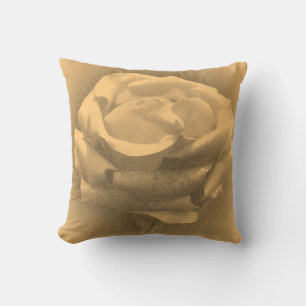 Vintag Rosa Rose Nah-up Kissen