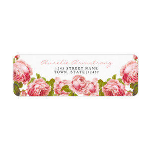 Vintag rosa Rosen,,,, kundenspezifisch Brautparty