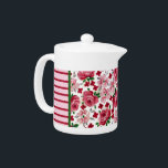 Vintag rosa Roses Teapot<br><div class="desc">Dieses Vintage Rosenthepot eignet sich ideal für eine Shabby Chic-Küche oder ein Abendessen. Achten Sie auf den passenden Krug und andere Küchenprodukte.</div>