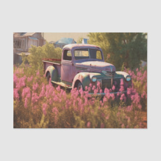 Vintag rosa seidenpapier