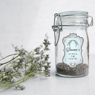 Vintag Rosemary Antique Jar Flasche Aufkleber