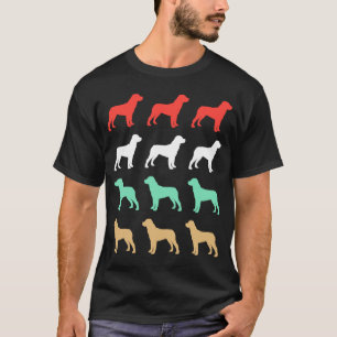 Vintag Rottweiler Hund Retro T-Shirt