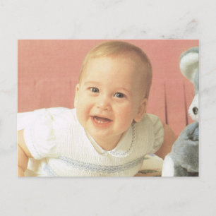 Vintag Royalty, Prince William Postkarte