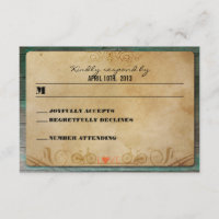 Vintag Rustikales Fahrrad Türkis Holz UAWG