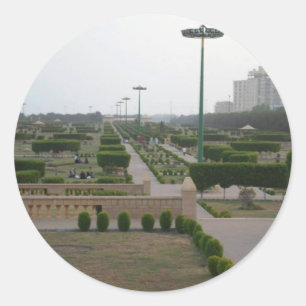 Vintag Safari Hakuna Matata Park.jpg Runder Aufkleber