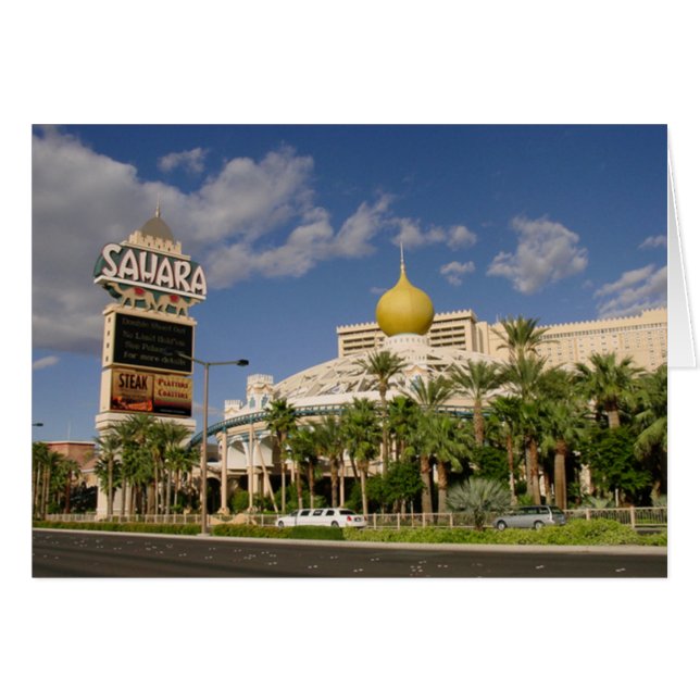 Vintag Sahara Hotel Las Vegas (Vorderseite (Horizontal))