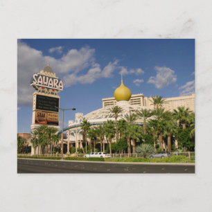 Vintag Sahara Hotel Las Vegas Postkarte