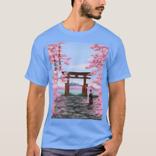 Vintag Sakura Cherry Blossom T - Shirt