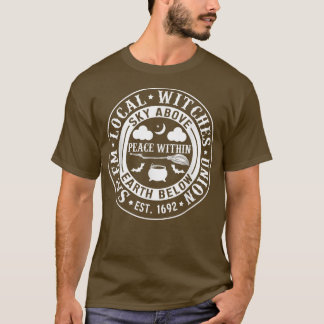 Vintag Salem 1692 Witch Funny Halloween 2931 T-Shirt