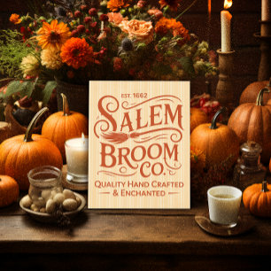 Vintag Salem Broom Co Poster
