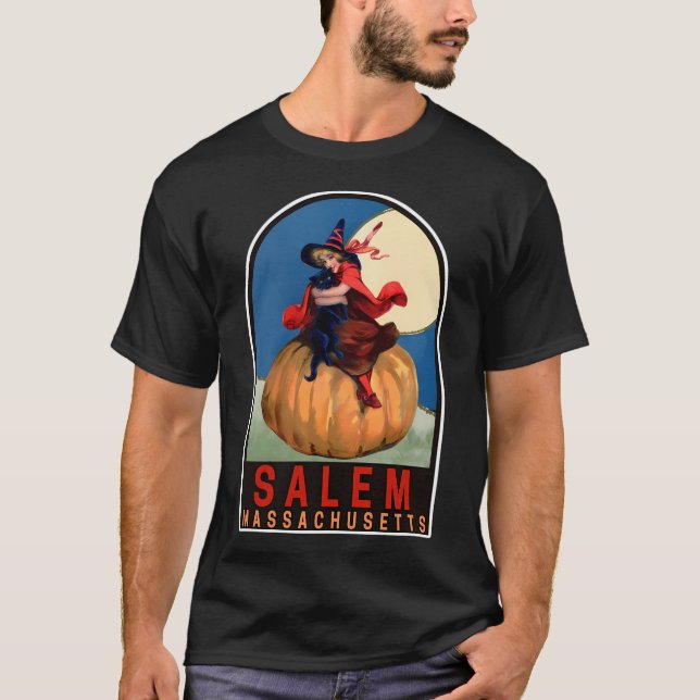 Vintag Salem Massachusetts T-Shirt (Vorderseite)