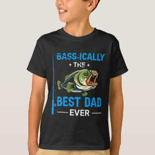 Vintag Sally Best Vater je Fisherman Father's D T-Shirt
