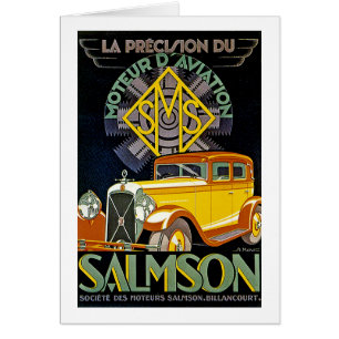 Vintag Salmson Automobile Ad