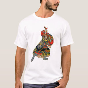 Vintag Samurai Warrior Asian Art T-Shirt