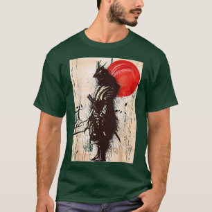 Vintag Samurai Warrior Bushido Code Japanischer Sc T-Shirt