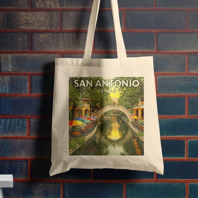 Vintag San Antonio Texas Tragetasche (Von Creator hochgeladen)