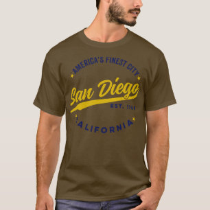 Vintag San Diego Americas Finest Stadt Kalifornien T-Shirt
