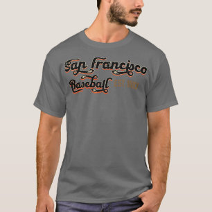 Vintag San Francisco Baseball Est 1883 Baseball L T-Shirt